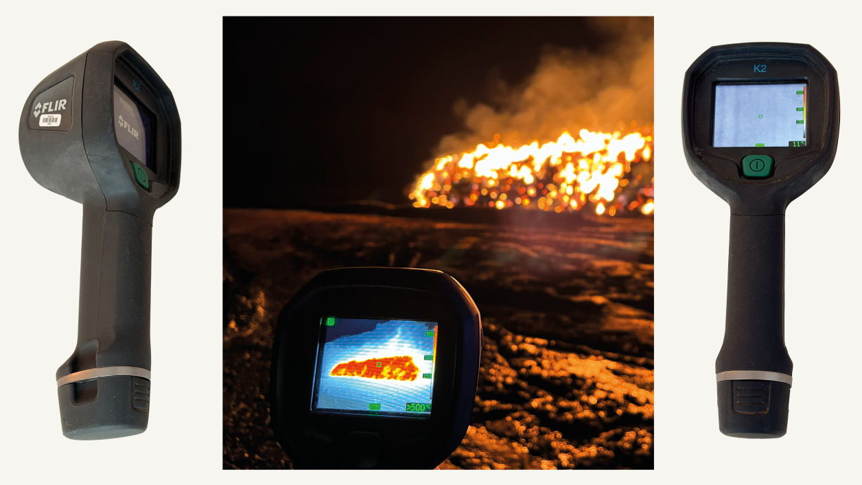 Wärmebildkamera Feuerwehr Kettwig v.d. Brücke